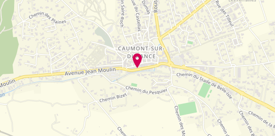 Plan de BERTHOUD Christophe, 20 Bis Rue Saint Sébastien, 84510 Caumont-sur-Durance