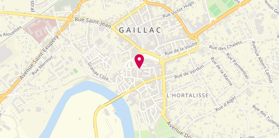 Plan de GALOU Emilie, 22 Rue du Lt Colonel Vendome, 81600 Gaillac