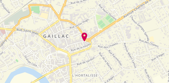 Plan de VELLA-JOYES Sophie, 85 Rue des Freres Delga, 81600 Gaillac