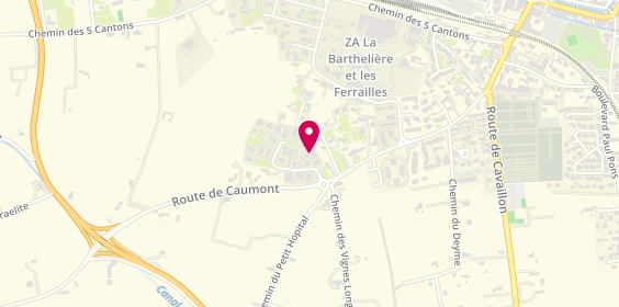 Plan de LAVIGNE Coralie, 6 Rue des Theologiens, 84800 L'Isle-sur-la-Sorgue