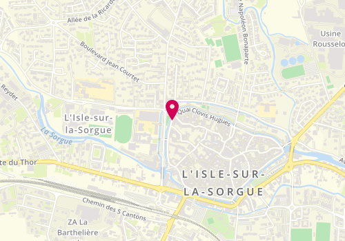 Plan de SAEZ Valérie, 1 Bis Quai Lices Berthelot, 84800 L'Isle-sur-la-Sorgue
