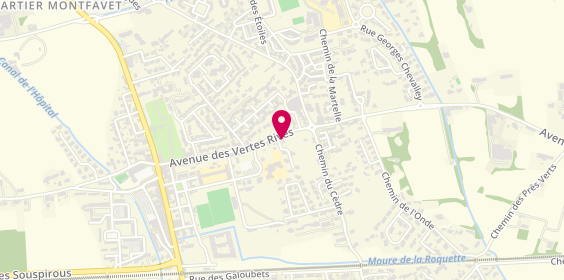 Plan de GARCIA Fabrice, 458 Avenue de Vertes Rives, 84140 Avignon