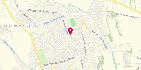 Plan de AGOPIAN Lydie, 12 Rue des Etoiles, 84140 Avignon