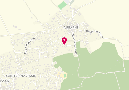 Plan de ESPAGNAC Delphine, 804 Rue des Meyrannes, 30190 Sainte-Anastasie