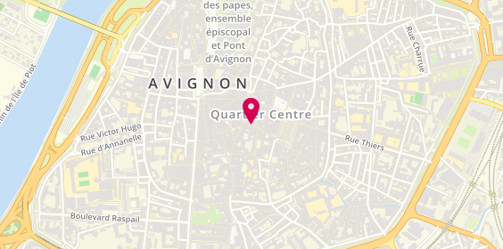 Plan de DE SOUZA Julie, 19 Rue de la Bonneterie, 84000 Avignon
