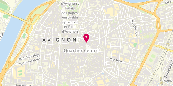 Plan de FAURE Agnès, 1 Rue Saint Jean le Vieux, 84000 Avignon