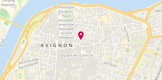 Plan de VANDERQUAND Evelyne, 5 Rue Amelier, 84000 Avignon