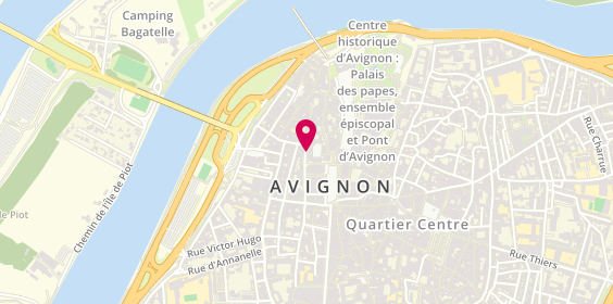 Plan de VIDAL Gisèle, 6 Rue Moliere, 84000 Avignon