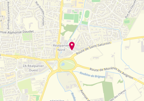 Plan de SOW Coumba, 161 Rue Jean Gassier, 84130 Le Pontet