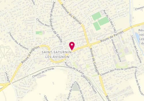 Plan de JARROU Naïma, 85 Avenue de la Retanque, 84450 Saint-Saturnin-lès-Avignon