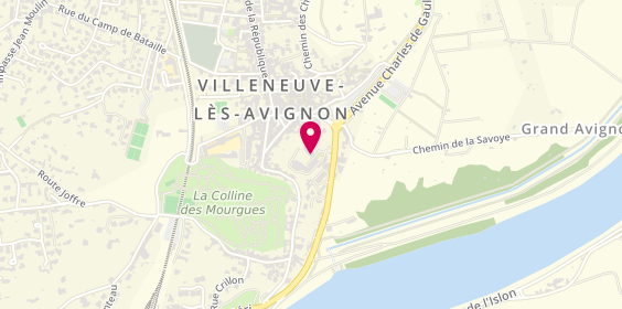 Plan de MAUFROY Sylvie, 16 Avenue Gabriel Péri, 30400 Villeneuve-lès-Avignon