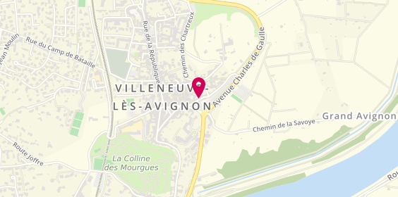 Plan de MICHEL Séverine, 15 Rue des Recollets, 30400 Villeneuve-lès-Avignon