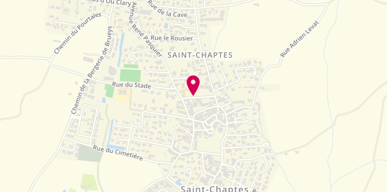 Plan de AUDEMARD Patrice, Avenue du Champ de Foire, 30190 Saint-Chaptes
