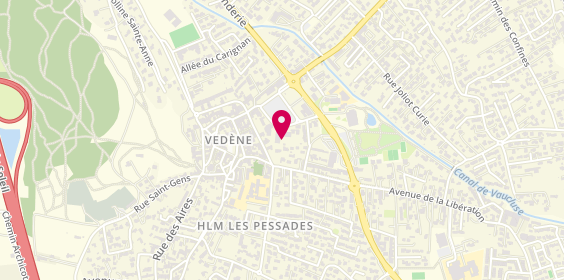 Plan de BERNARD Christine, 209 Place des Petits Ponts, 84270 Vedène