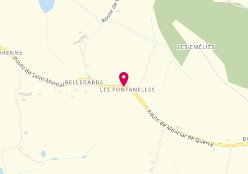 Plan de VALLON Millie, 1528 Route de Monclar de Quercy, 82370 Saint-Nauphary