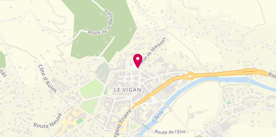 Plan de BACHELET Lydia, 2 Boulevard du Plan d'Auvergne, 30120 Le Vigan