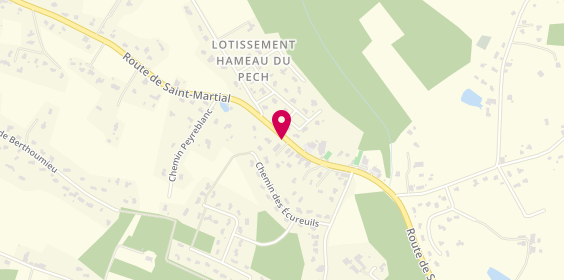 Plan de ESPINOSA Marie Laure, 3150 Route de Saint Martial, 82000 Montauban