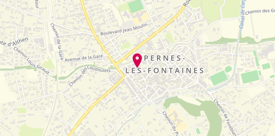 Plan de ALCOVERRO Brice, 39 Rue de la République, 84210 Pernes-les-Fontaines