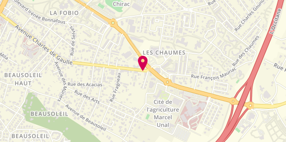 Plan de DAUSSE Justine, 330 Avenue Charles de Gaulle, 82000 Montauban