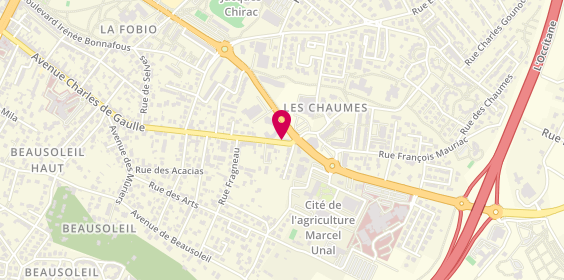 Plan de GARDELLE Céline, 317 Avenue Charles de Gaulle, 82000 Montauban