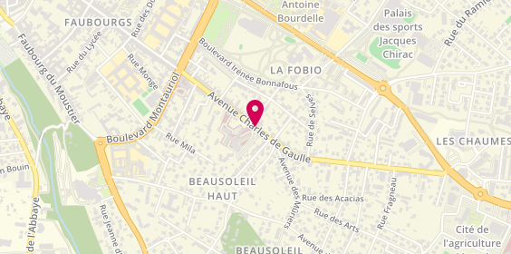 Plan de CAYROU Christophe, 59 Avenue Charles de Gaulle, 82000 Montauban