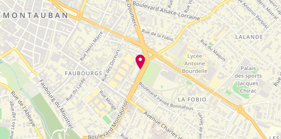 Plan de LOLMEDE Marielle, 215 Boulevard Blaise Doumerc, 82000 Montauban