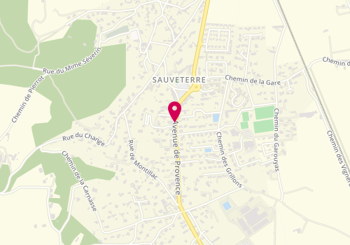 Plan de JOUBERT-CHRICHIRA Naïma, 116 Avenue de Provence, 30150 Sauveterre