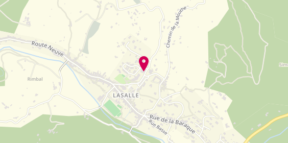 Plan de ADAMICK Laurent, 1 Route de Sainte Croix de Caderle, 30460 Lasalle
