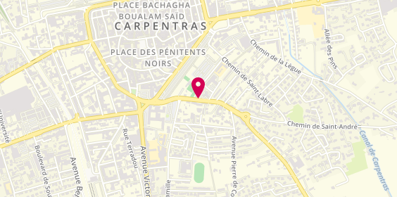 Plan de SELLES Raphaël, 215 Avenue du Comtat Venaissin, 84200 Carpentras