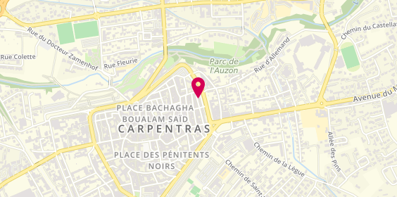 Plan de PUYAU Aurore, 190 Boulevard Alfred Rogier, 84200 Carpentras