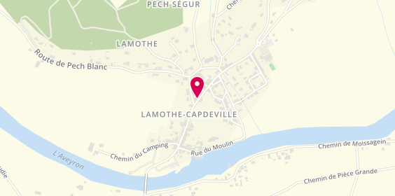 Plan de BARBE Marie Pierre, 24 G Rue d'Ardus, 82130 Lamothe-Capdeville