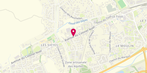 Plan de CARTA Cédric, 22 Avenue Colonel Noel, 04000 Digne-les-Bains