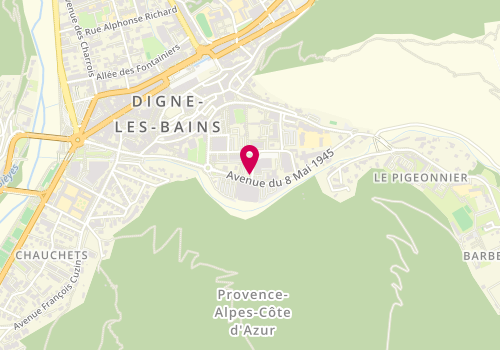 Plan de LAPEINE Emmanuelle, 1 Rue du Trelus, 04000 Digne-les-Bains