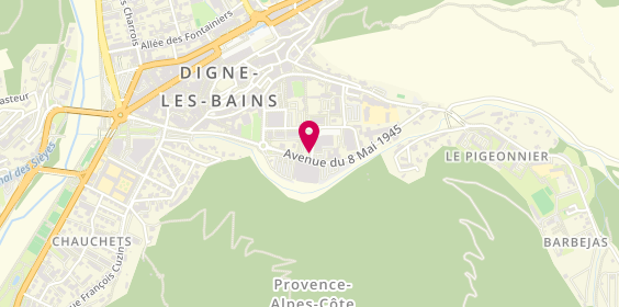 Plan de GHIGO Ludivine, 1 Rue du Trelus, 04000 Digne-les-Bains