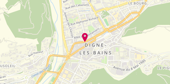 Plan de DAO Alice, 26 Rue du Docteur Honnorat, 04000 Digne-les-Bains