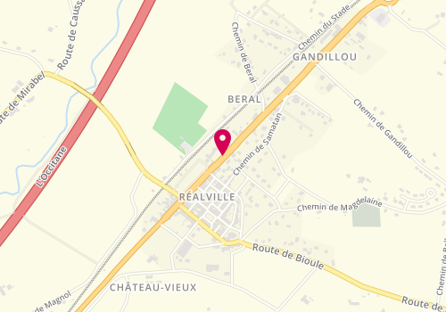 Plan de DESQUINES Anaïs, 33 Route Départementale 820, 82440 Réalville