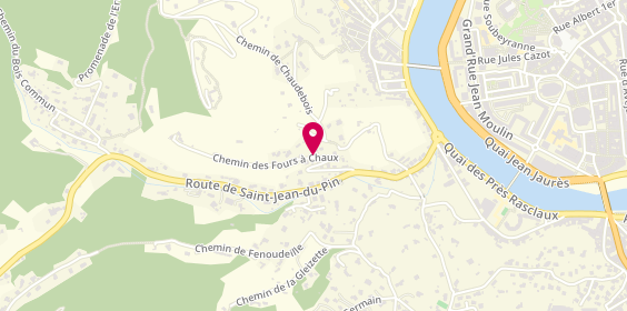 Plan de SANCHEZ Clotilde, 325 Chemin des Fours à Chaux, 30100 Alès