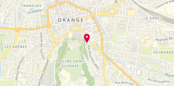Plan de SOJKA Marion, 21 Cours Pourtoules, 84100 Orange