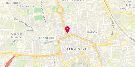 Plan de DUDOT Laurence, 3 Place du Docteur Charcot, 84100 Orange