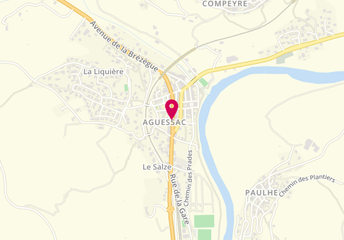 Plan de DUPONT Chrystelle, Avenue des Causses, 12520 Aguessac