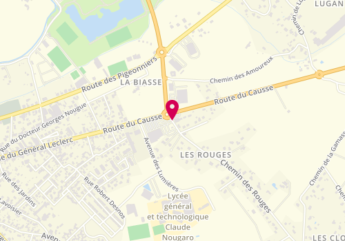 Plan de MORLHON Carole, 15 Chemin des Rouges, 82300 Monteils