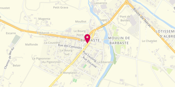 Plan de CARLESSO Lydie, 4 Rue du General Nismes, 47230 Barbaste