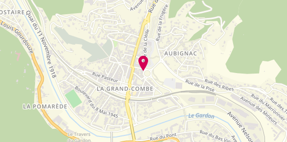 Plan de ABRAM Amandine, 18 Rue de la Clede, 30110 La Grand-Combe