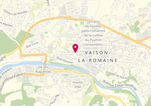 Plan de VESQUE Fabien, 30 Avenue Jules Ferry, 84110 Vaison-la-Romaine