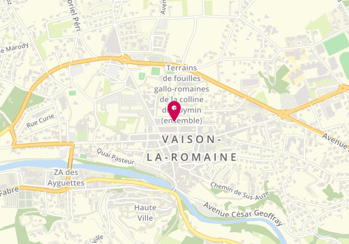 Plan de TALLET Manon, Rue Burrus, 84110 Vaison-la-Romaine