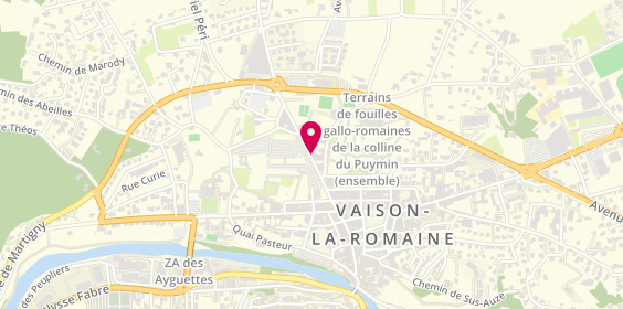 Plan de BACHE Catherine, 20 Avenue Charles de Gaulle, 84110 Vaison-la-Romaine