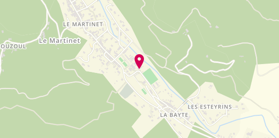 Plan de AYISSI Simone, Petite Route du Stade, 30960 Le Martinet