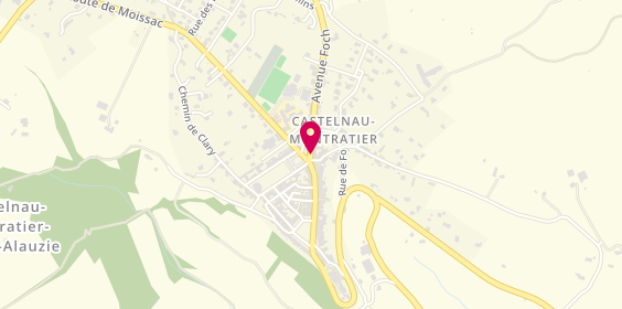 Plan de BOUSQUET Nadia, 4 Avenue du Marechal Foch, 46170 Castelnau-Montratier-Sainte-Alauzie