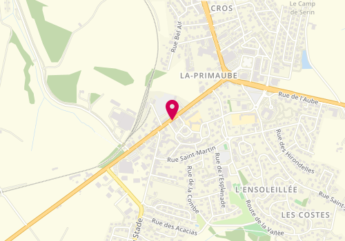 Plan de ROUVELLAT Karine, 27 Bis Avenue de Toulouse, 12450 Luc-la-Primaube