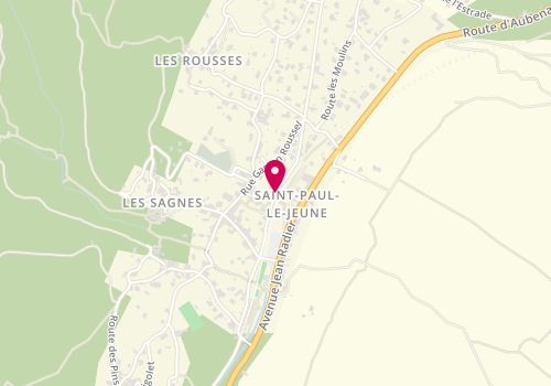 Plan de DUMONT Delphine, Rue Louis Roux, 07460 Saint-Paul-le-Jeune